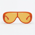 ORANGE IS THE ATTITUDE  - SHIELD GLASSES